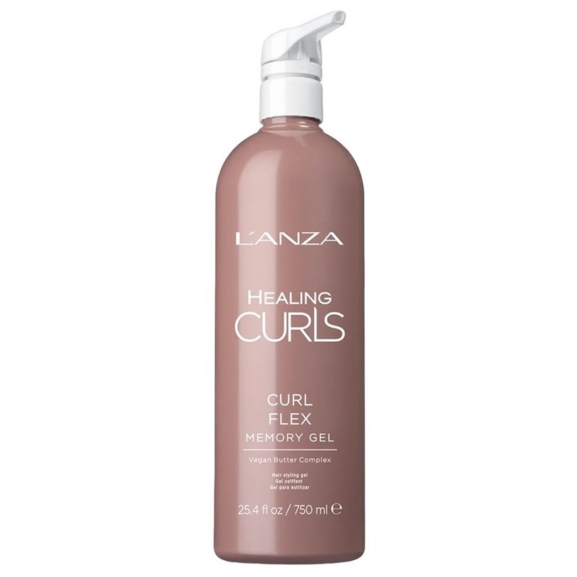 Гель з ефектом памʼяті для кучерявого волосся LʼANZA Healing Curls Flex Gel, 750 ml - 1